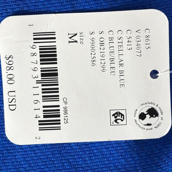 NWT Free People FP Movement Cruise Sweatshirt Tee Blue Medium - Picture 7 of 7